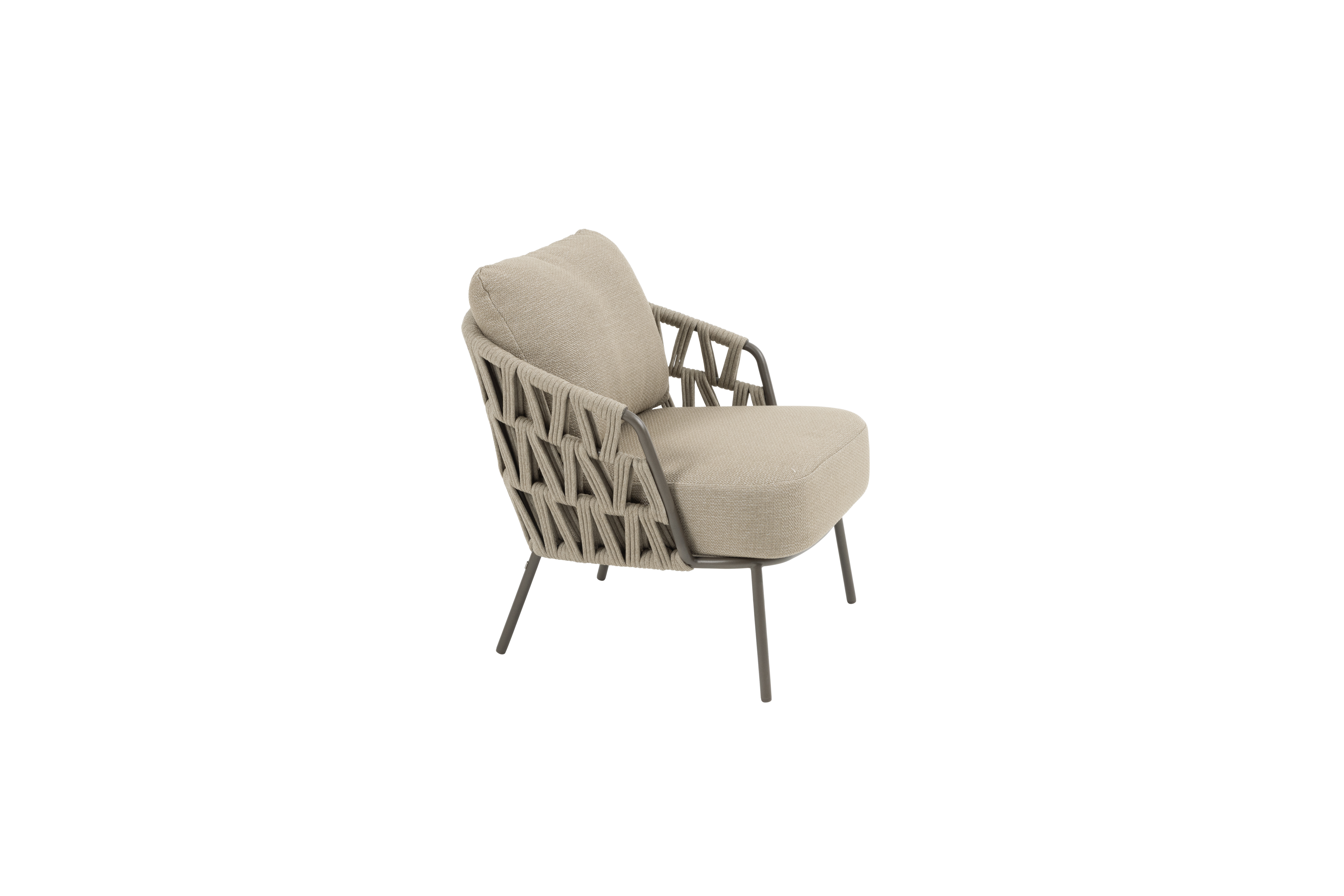  4 Seasons Mallorca Low Dining Chair W/cushions - Terre